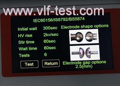 Oil breakdown voltage tester 100KV